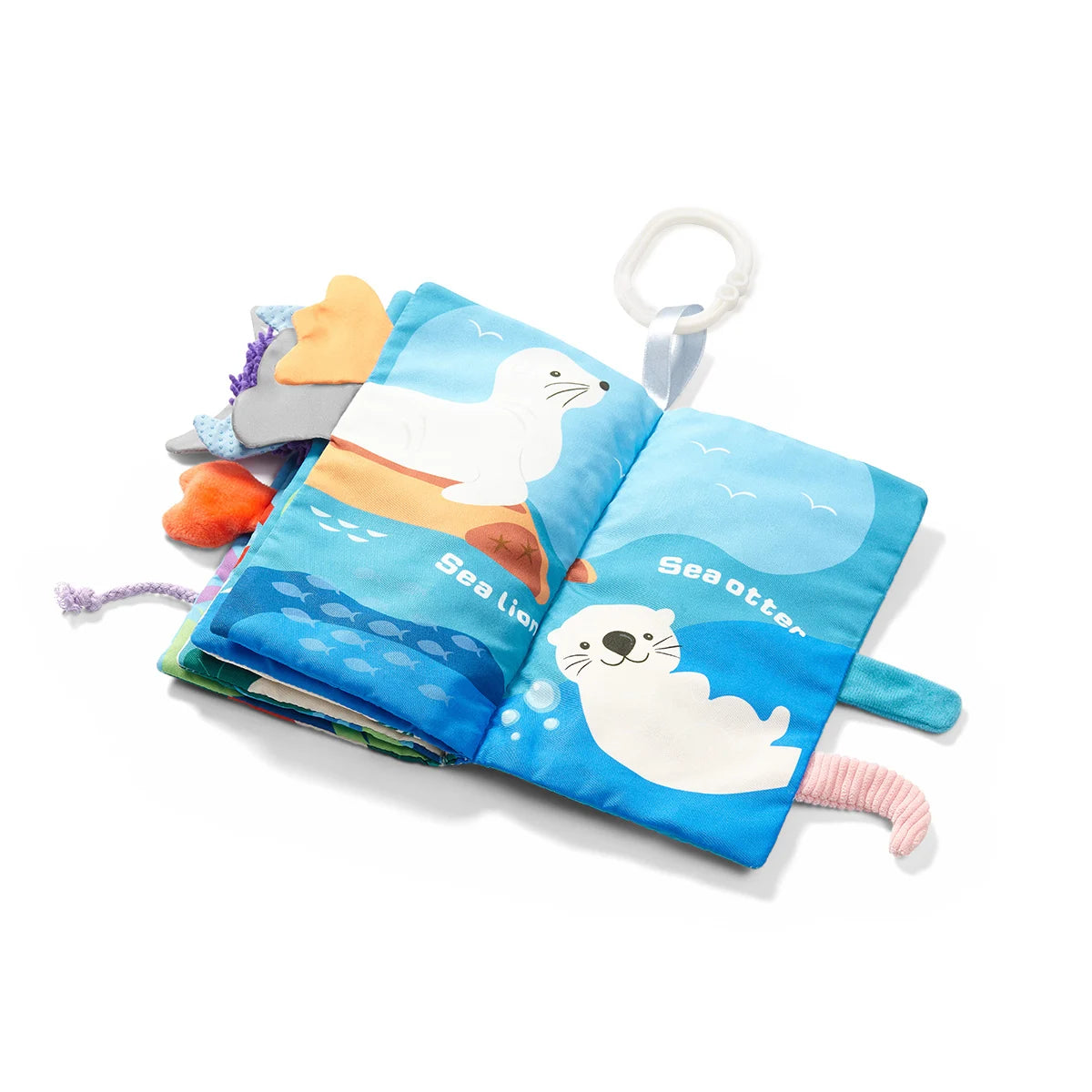 Soft activity booklet Go to the ocean 20x12x2cm
