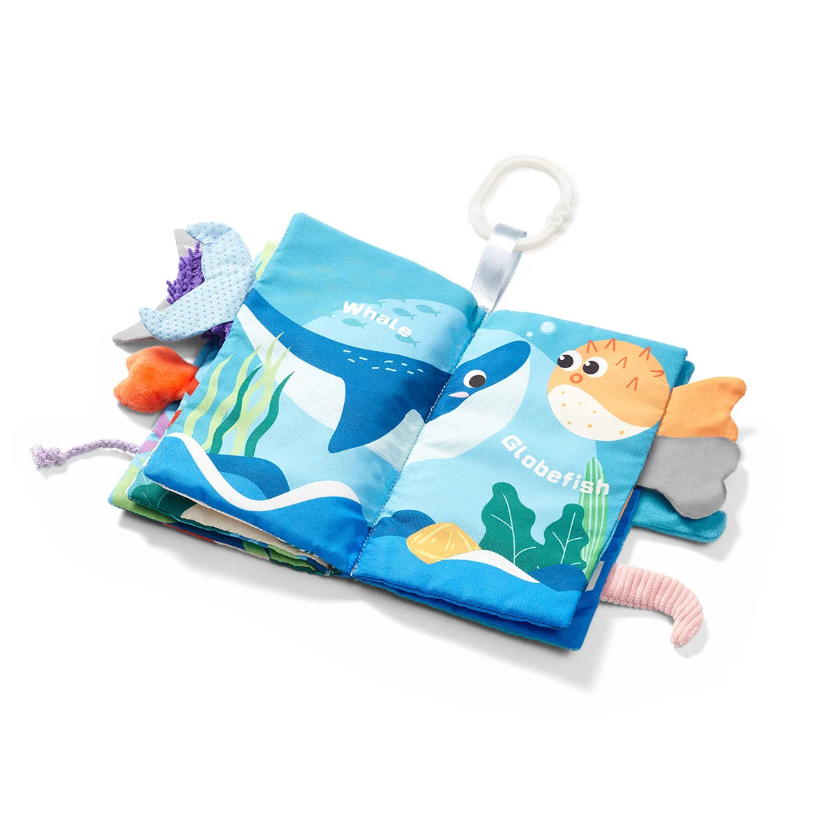 Soft activity booklet Go to the ocean 20x12x2cm