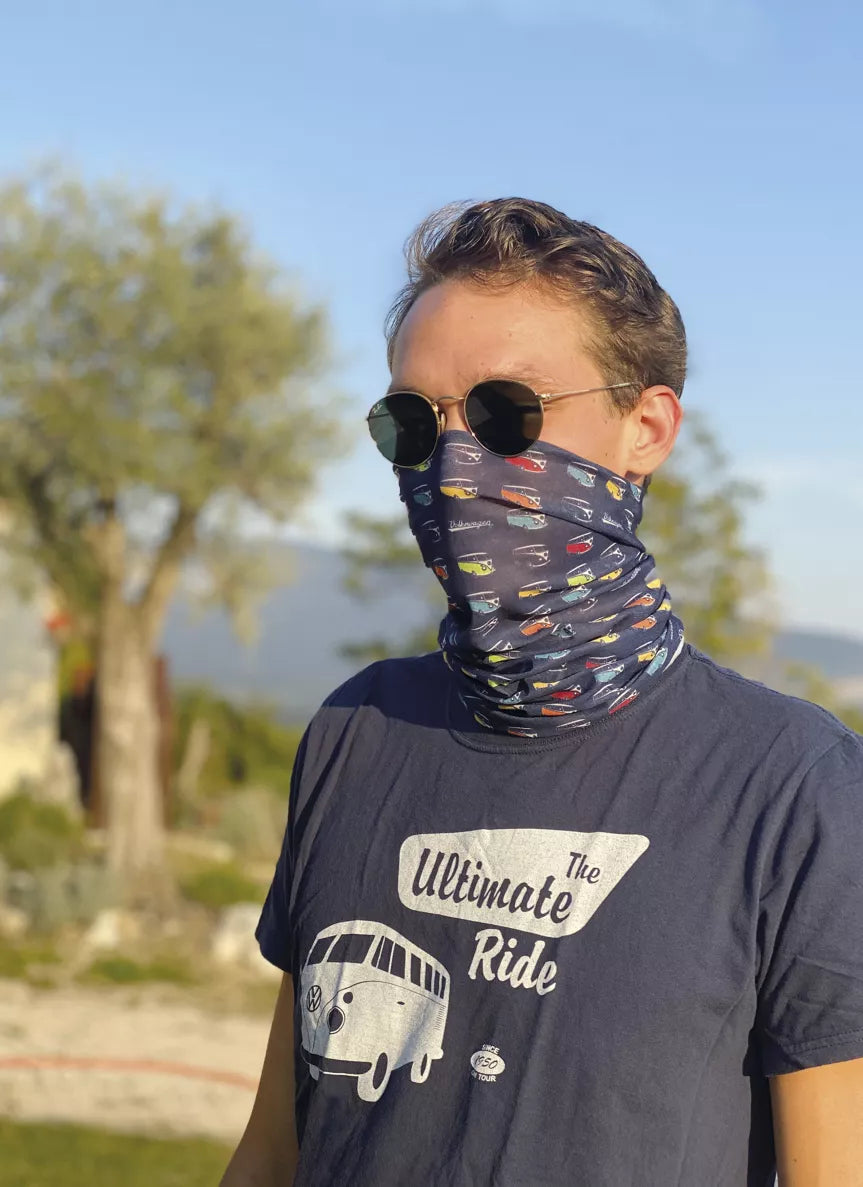 Ρετρο μαντήλι-μπαντάνα με σχέδιο VW