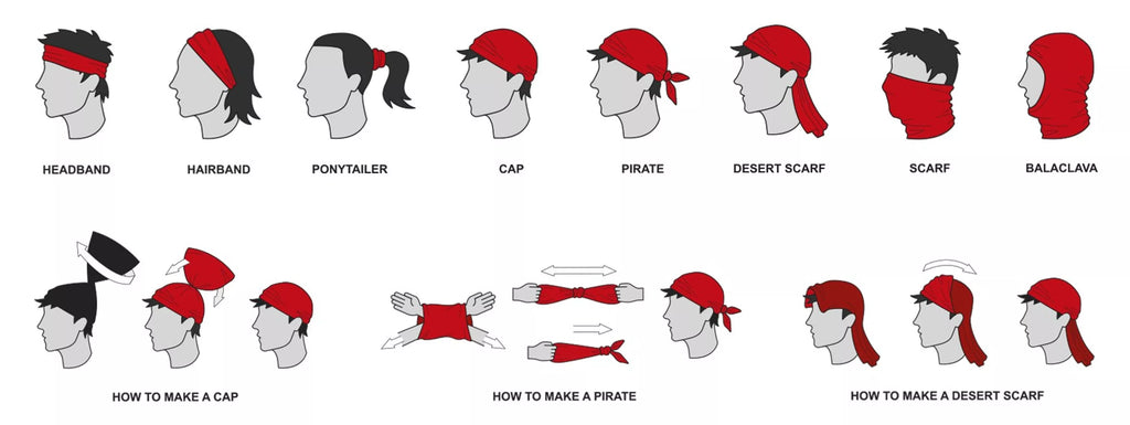 Ρετρο μαντήλι-μπαντάνα με σχέδιο VW