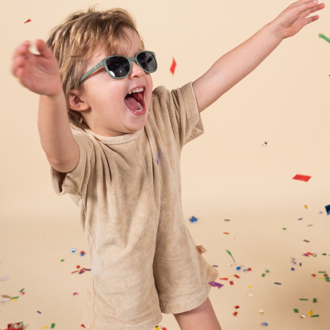 Παιδικά Γυαλιά ηλίου - Wazz Khaki 7-12 ετών - KiETLA