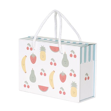 Wooden Kid's toy Cutting Fruit in a Bag 2+years - Jabadabado