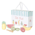 Wooden Kid's toy Cutting Fruit in a Bag 2+years - Jabadabado
