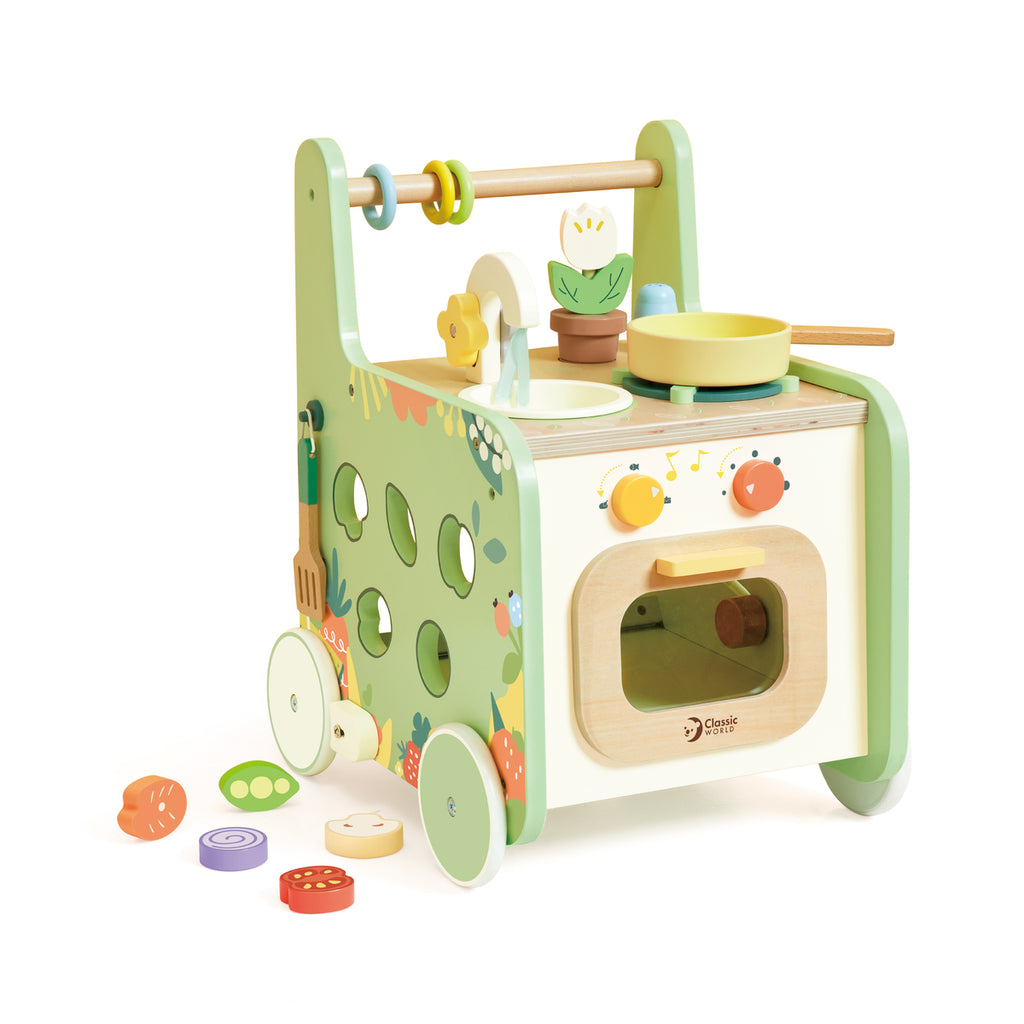 Wooden Walk-Along Kitchen Classic World +12 months 