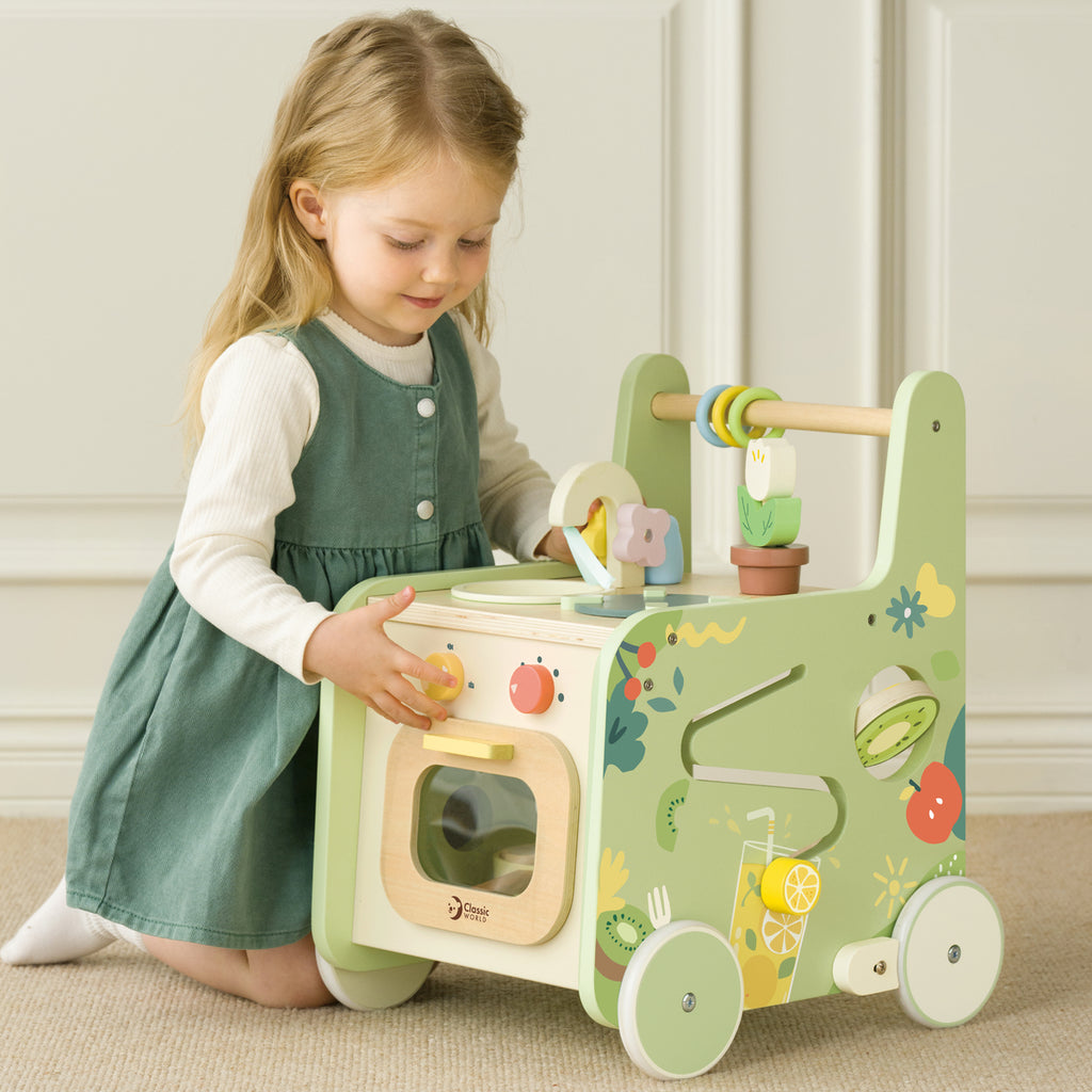 Wooden Walk-Along Kitchen Classic World +12 months 