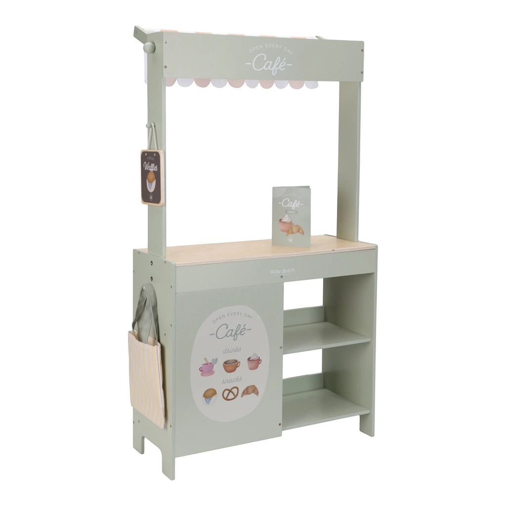 Wooden kid's toy Market Stall 110x24x66.6 cm 3+ years Little Dutch