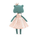 Fabric doll Cotti Motti Fiona the frog 29cm