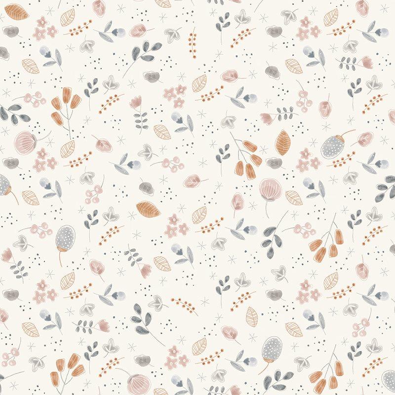 Ψηφιακή φωτο-ταπετσαρία τοίχου Spring flowers 150X280cm για το παιδικό δωμάτιο Little Dutch