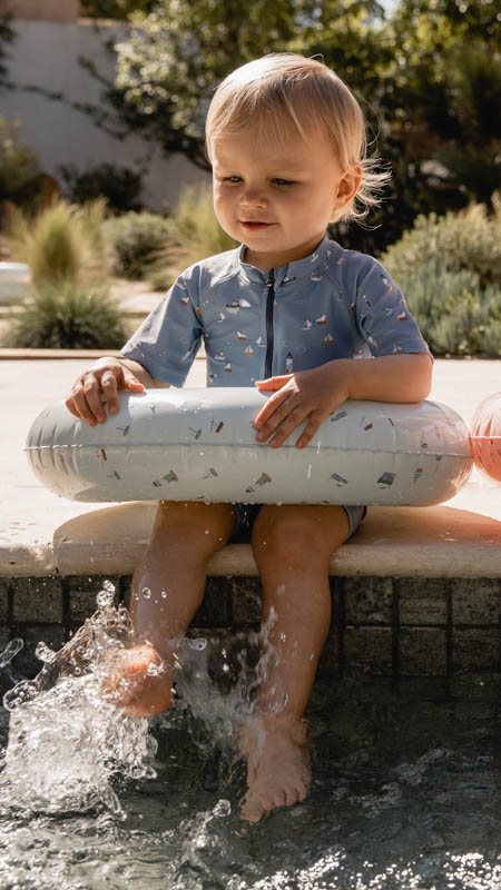 Παιδικό σωσίβιο κουλούρα με διάμετρο 50cm Sailors Bay 3+ ετών-Little Dutch