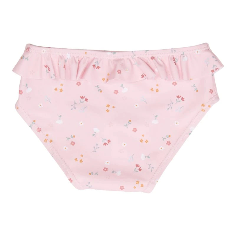 Mαγιό για κορίτσια μπικίνι Little Pink Flowers 3M-12M Little Dutch