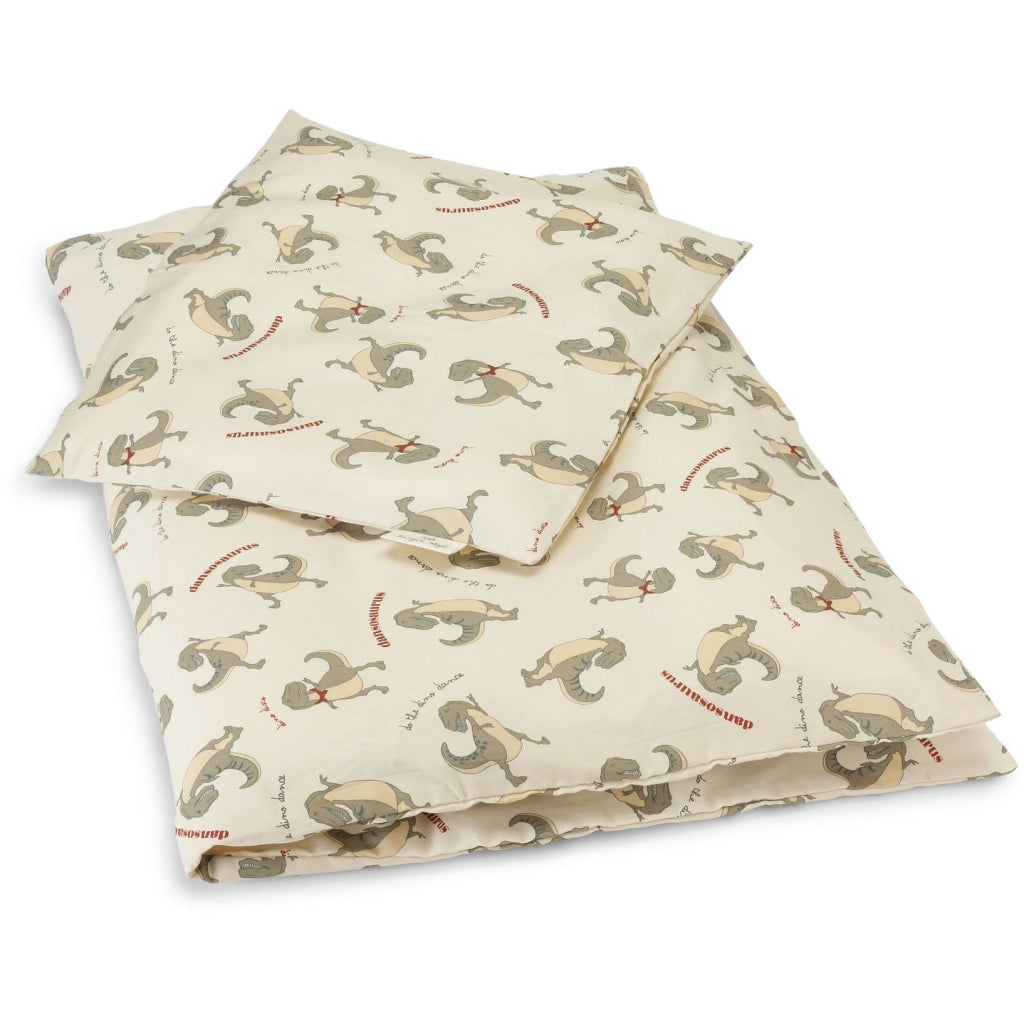 Junior bedding Tote Bag 140x100cm 100% organic cotton- Dansosaurus Konges Slojd