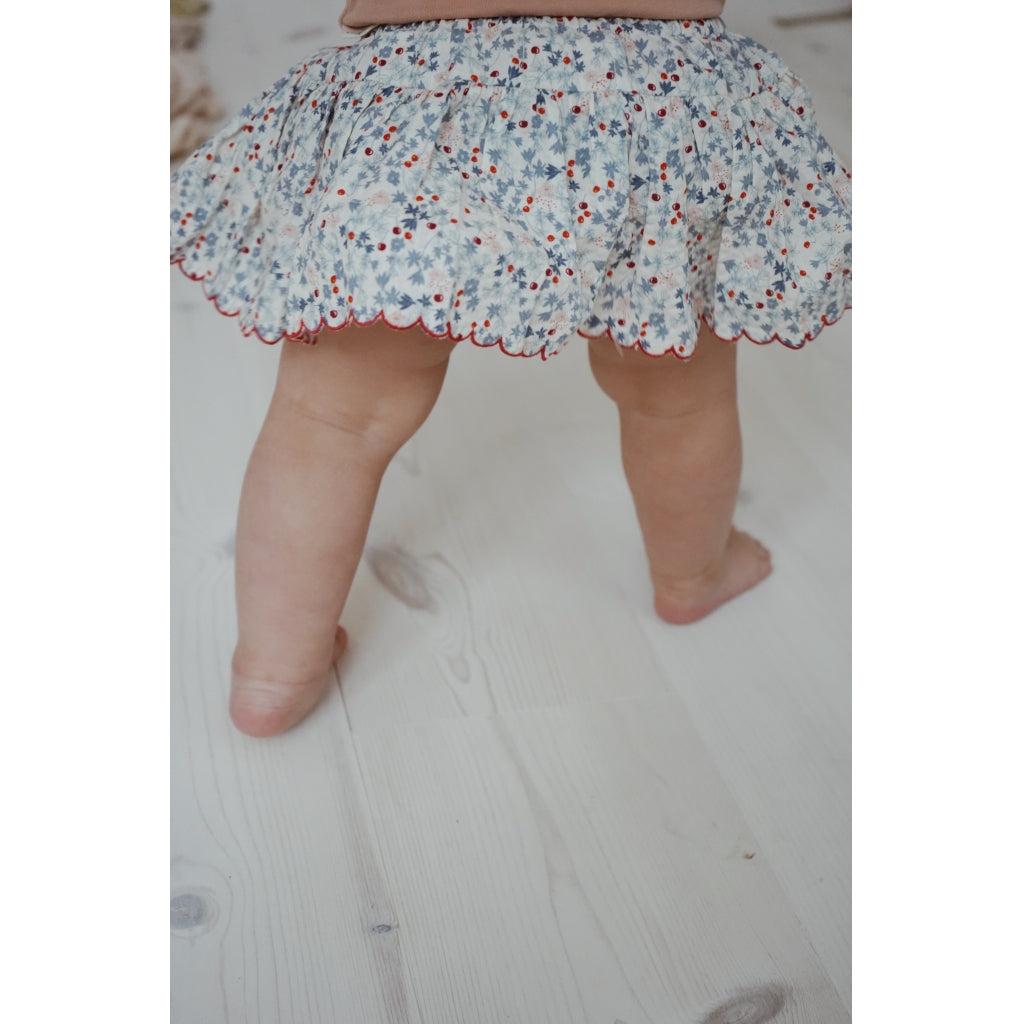 Konges Slojd. Bitsy Frill Bloomers - Rose Hip Blue