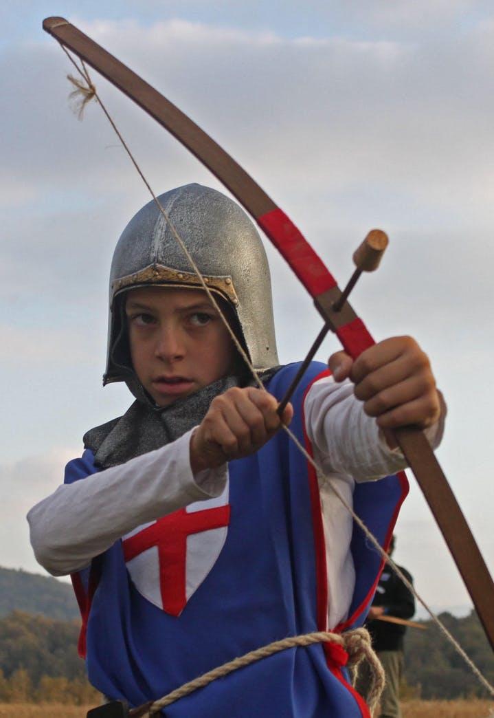 Μεσαιωνικό Παιδικό Κράνος Bascinet Μεταμφίεσης 4-12 χρονών