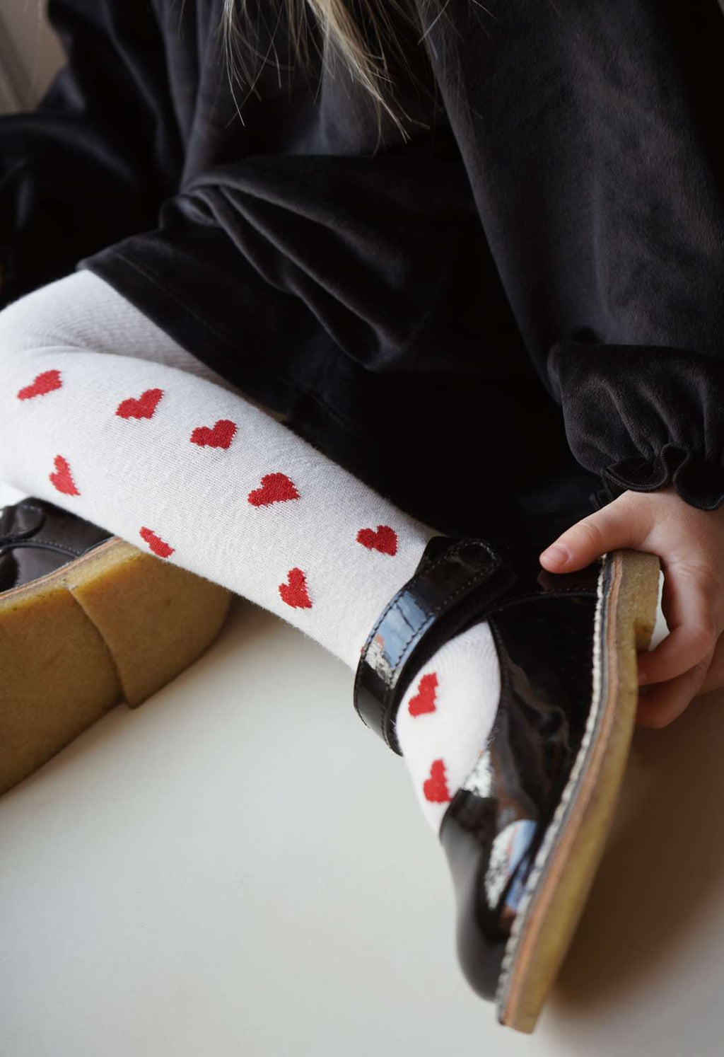 Children's jacquard tights (Set of 3)  Heart\/Aisuru\/Star size 56-134 Konges