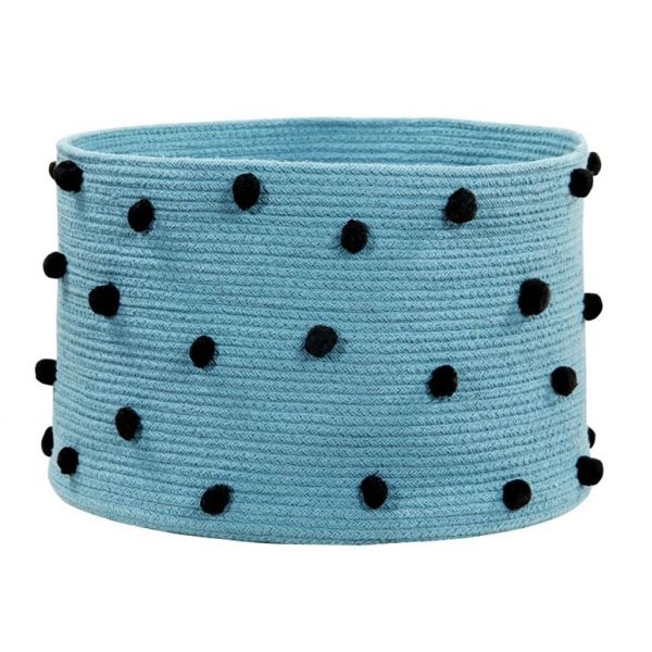 Lorena Canals. Basket Pebbles Petroleum 30x45x45