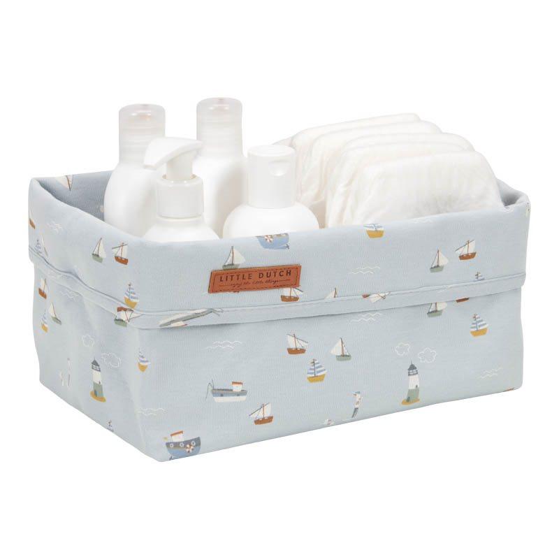 Storage basket large Sailors Bay Blue Sailors Bay Blue Little Dutch LD30521640