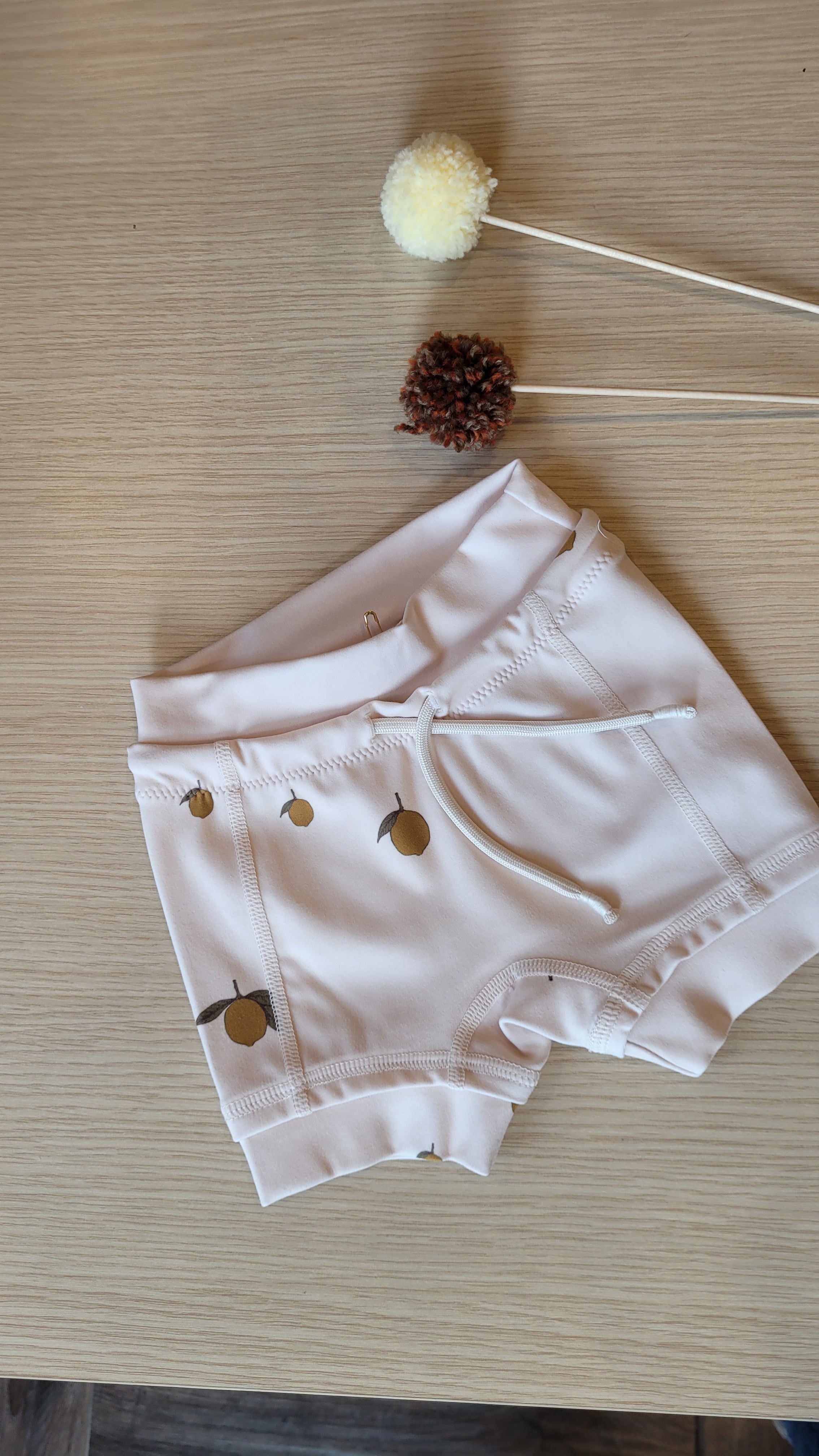 Βρεφικό μαγιό σορτσάκι UPF 50+ Lemon 3M-24M Konges Slojd