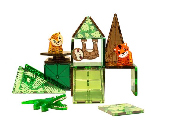 Μαγνητικά Πλακίδια Magna-Tiles Jungle Animals 25τμχ 21225
