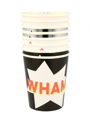 Meri Meri. Superhero  paper cups 256ml
