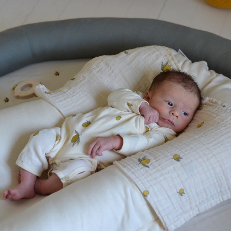 Βρεφικό φορμάκι ολόσωμο από οργανικό βαμβάκι 12M-2Y Lemon Konges Slojd