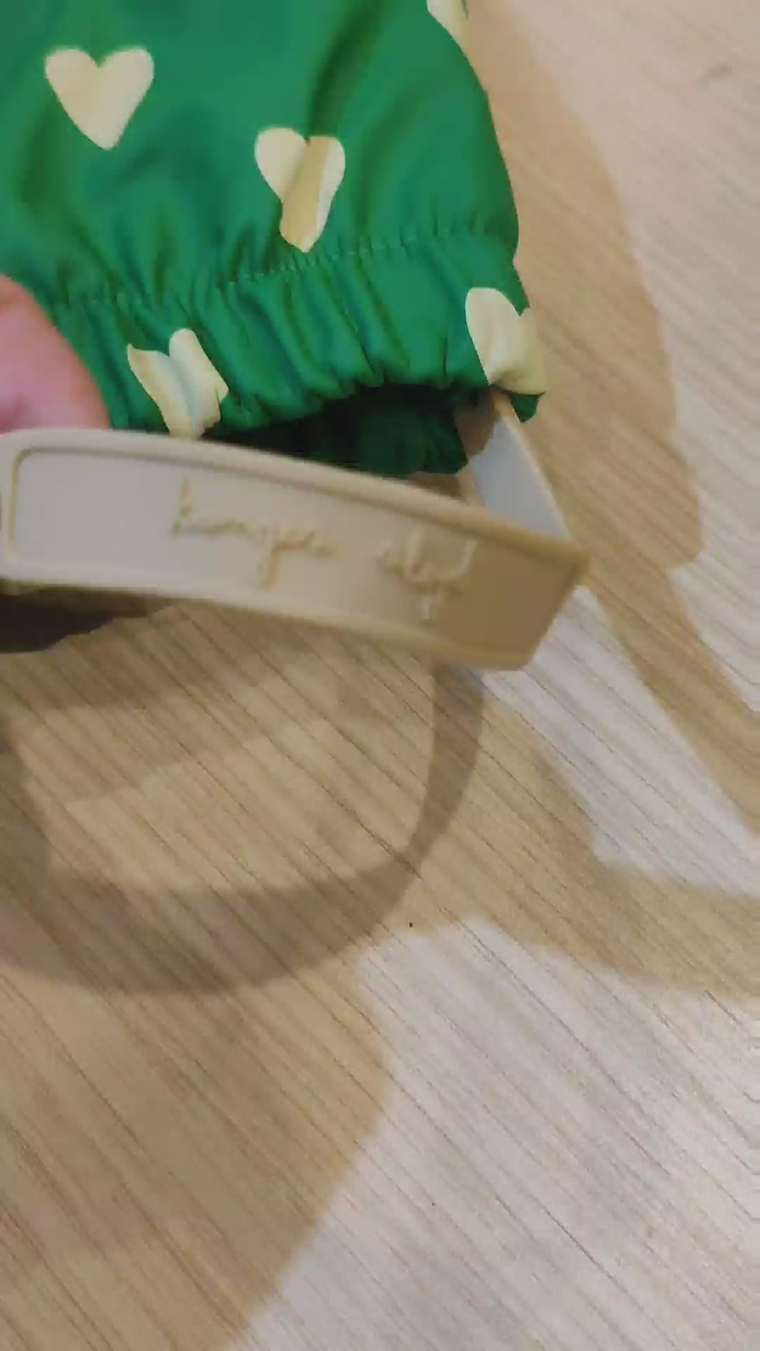  Rainy palme rainwear set Aisuru Green 9m-10y Konges Slojd