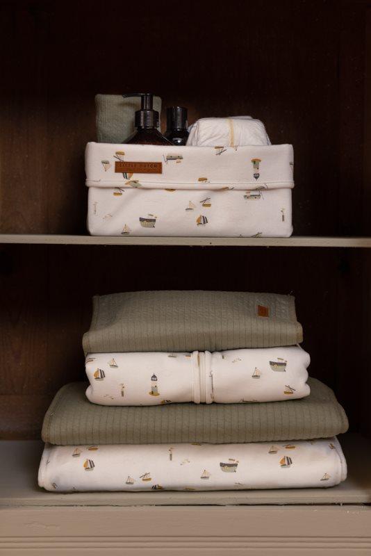 Storage Basket Sailors Bay 25x15x15cm Sailors Bay White LD30521690