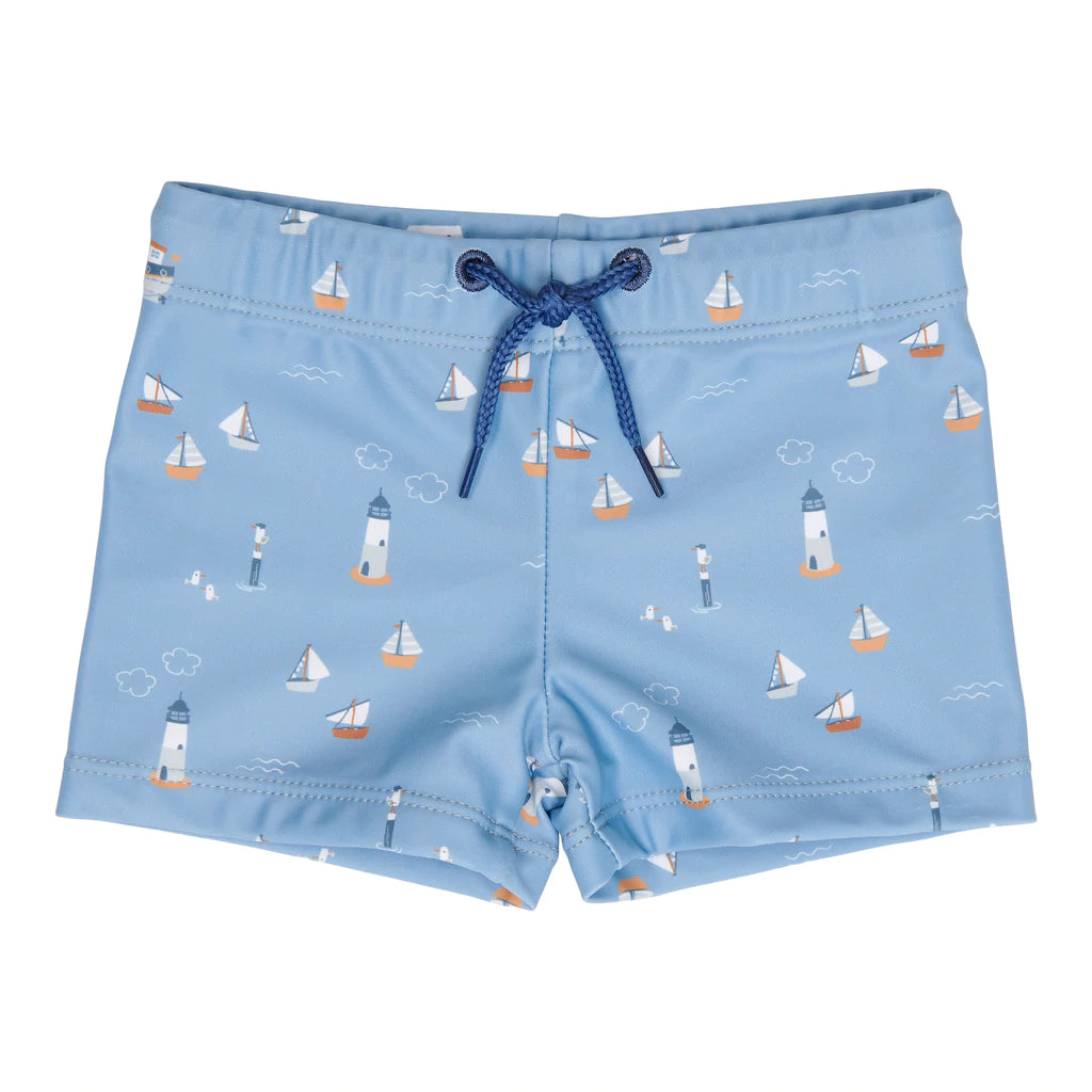 Swim pant Sailors Bay Dark Blue 3M-4Years Little Dutch
