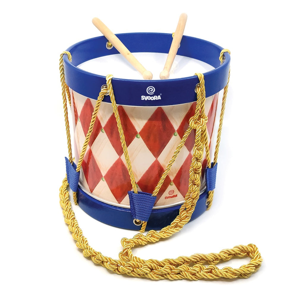 Svoora Ξύλινο παιδικό παιχνίδι Τύμπανο Παρελάσεων Roxane