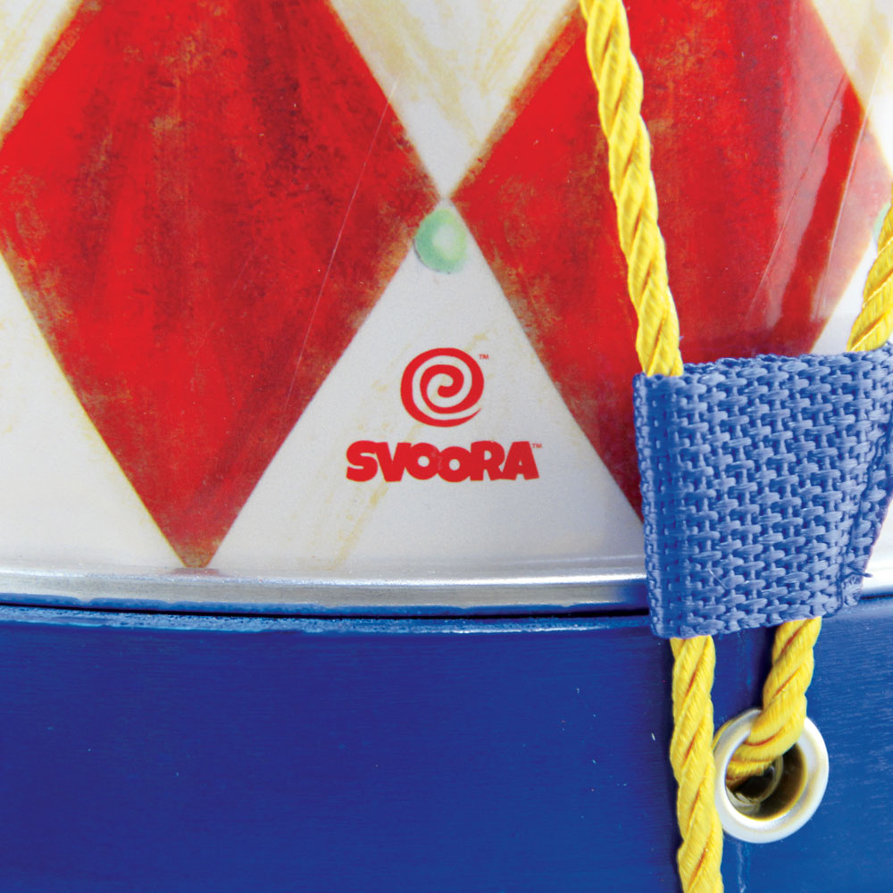 Svoora Ξύλινο παιδικό παιχνίδι Τύμπανο Παρελάσεων Roxane