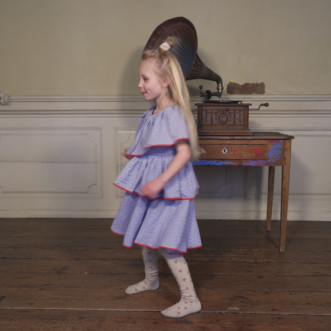 Kid's festive Noel dress 9M-10Y-Konges Slojd