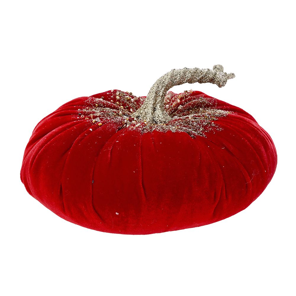 Christmas decorative Red pumkin 19X19X14.5cm