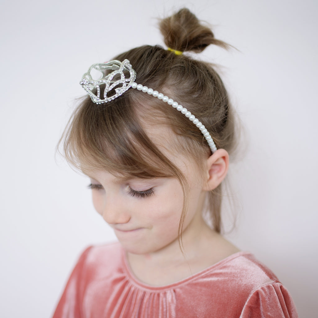Great Pretenders Boutique Pretty Petite Crown Headband 3-8 years