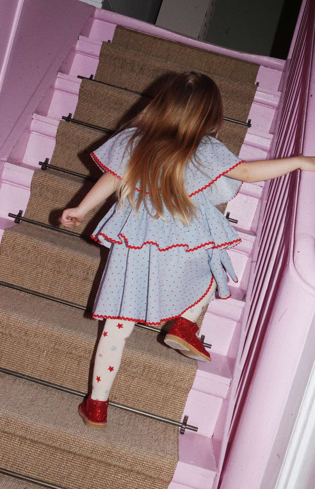 Children's jacquard tights (Set of 3)  Heart\/Aisuru\/Star size 56-134 Konges