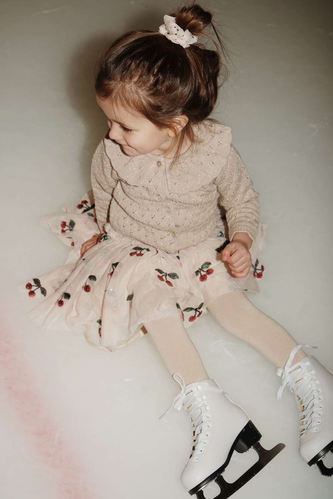 Kid's tutu skirt with Cherries 9M-10Y Konges Slojd