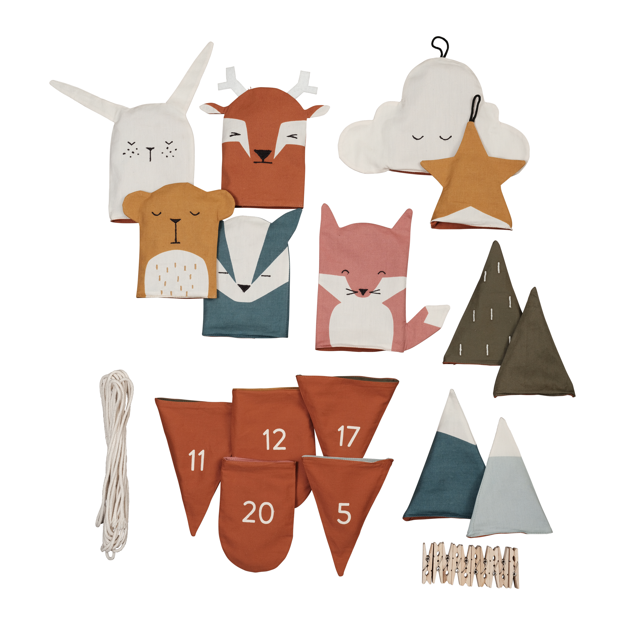 Christmas Calendar - Woodland