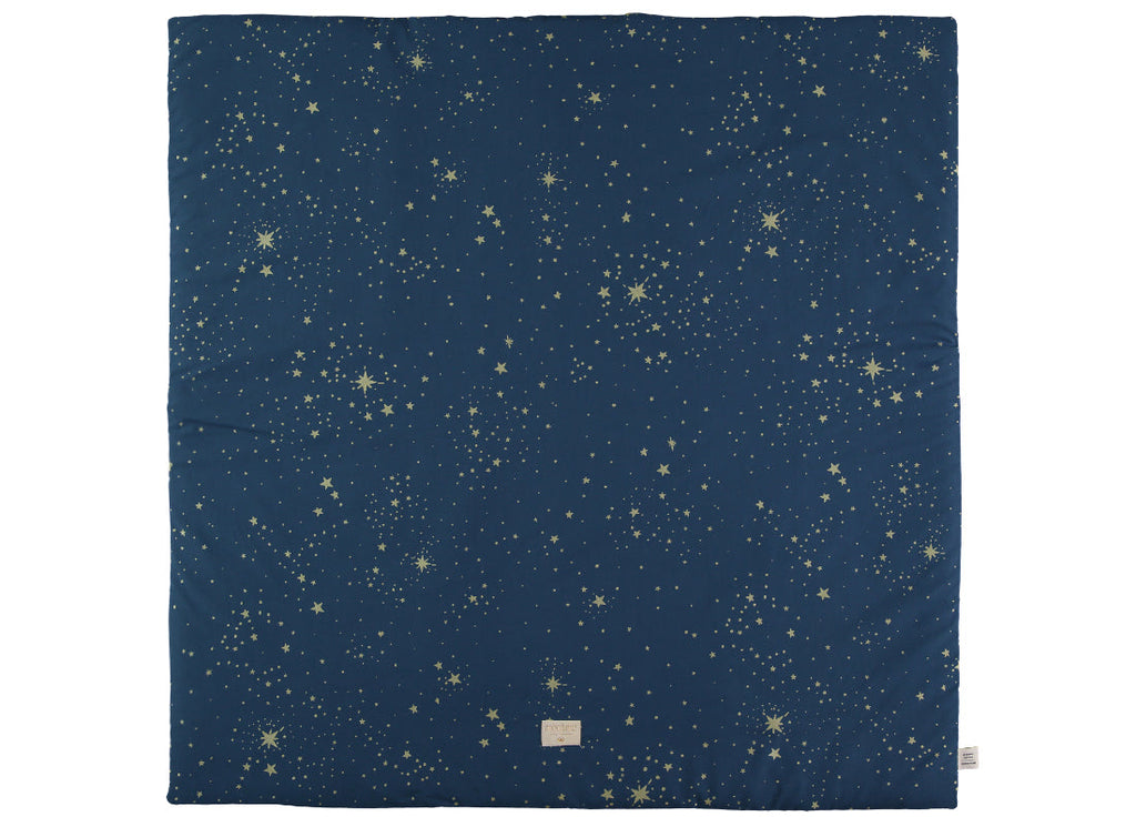 Colorado play carpet 100x100cm gold stella night blue New Elements Nobodinoz