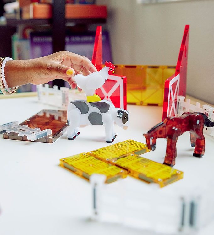 Magna-Tiles Μαγνητικό Παιχνίδι Farm Animals 3+ Ετών