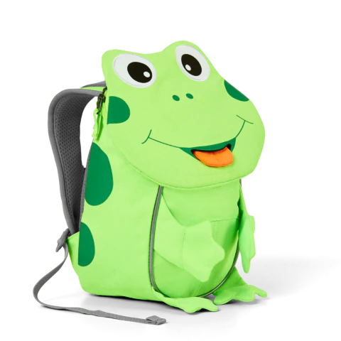 Affenzahn Mini backpack Neon Frog 1-3 years old 17x11x25cm