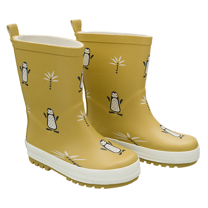 Kid's rain boots - Penguin (No 22-32) Fresk