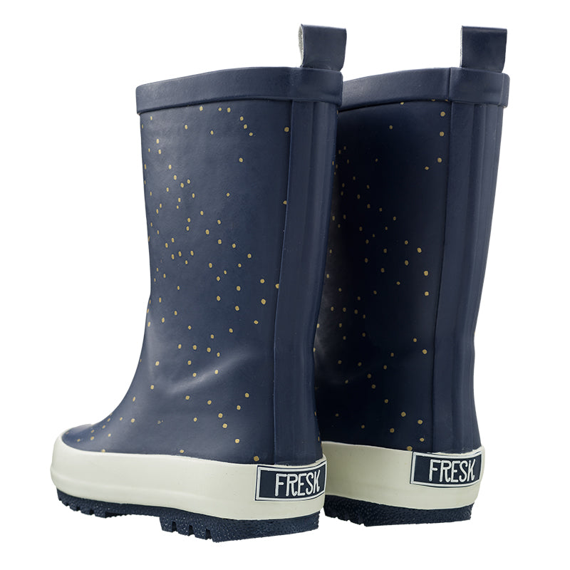 Kid's rain boots - Indigo Dots (No22-32)