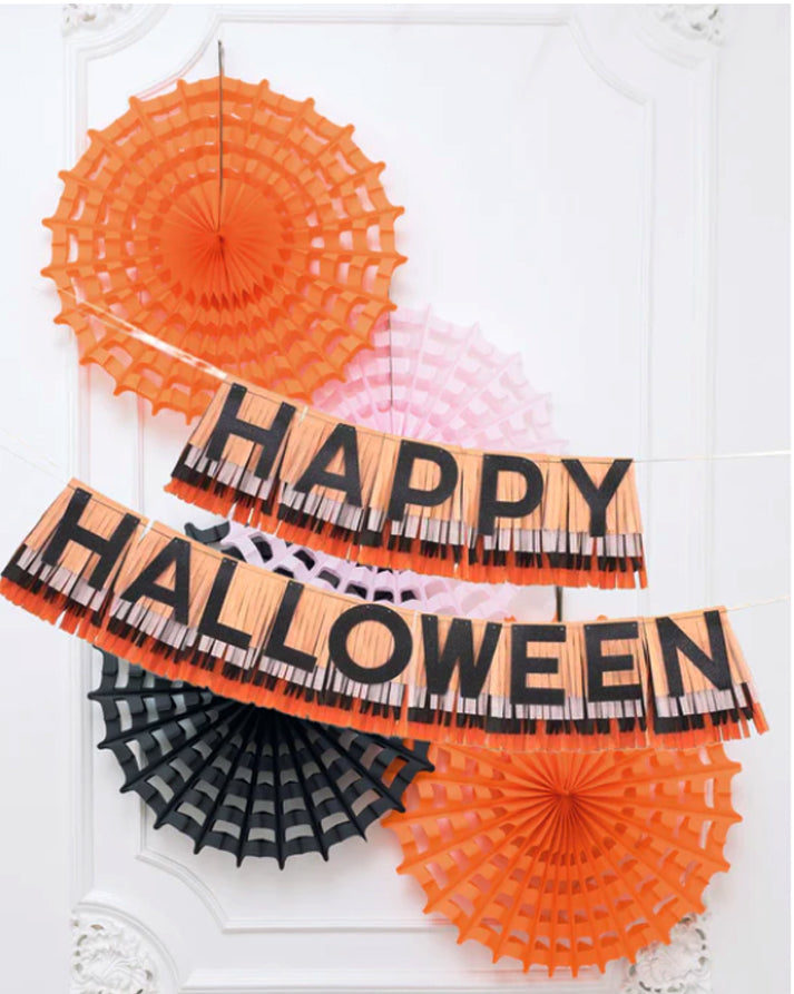 Meri Meri Halloween Fringe Garland 3m