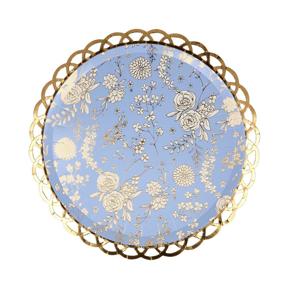 English Garden Lace Side Plates-Meri Meri 
