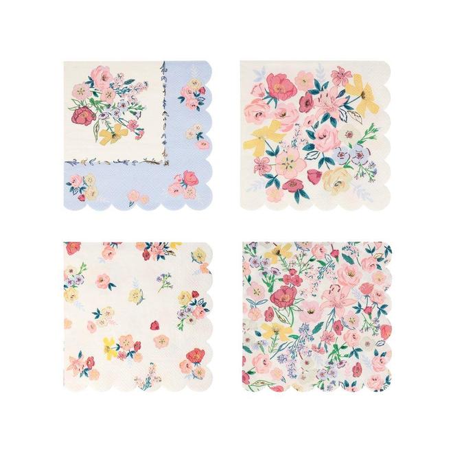 Meri Meri  English Garden Large Napkins (x 16)