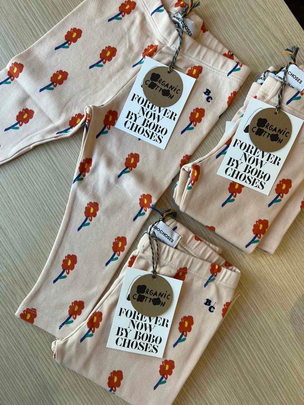 Bobo Choses Floral Baby Organic Cotton all over legging - 6 to 36 Months