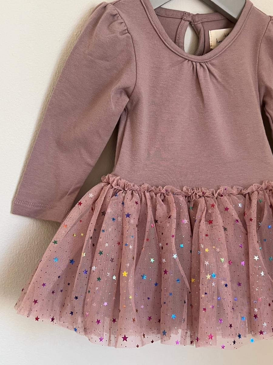 Fairy ballerina dress Etoile Multi Shadow newborn-10Y - Konges Slojd