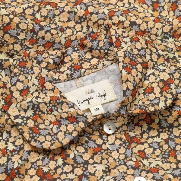 Παιδικό φλοράλ φορμάκι από 100% οργανικό βαμβάκι Τoulouse  0M-3Years Konges Slojd