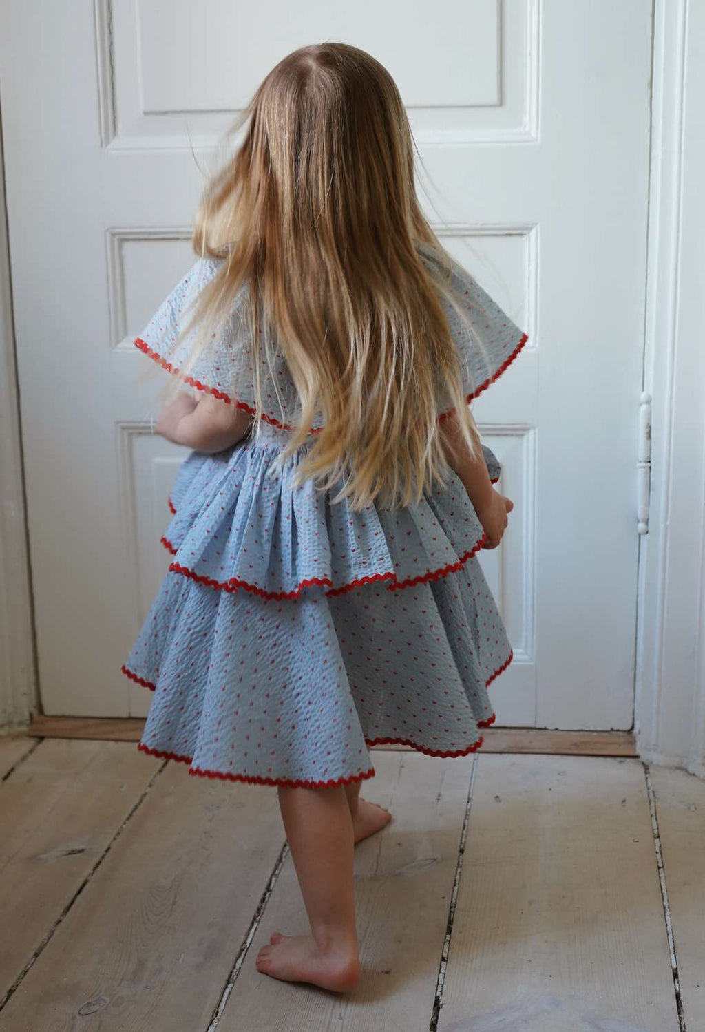 Kid's festive Noel dress 9M-10Y-Konges Slojd