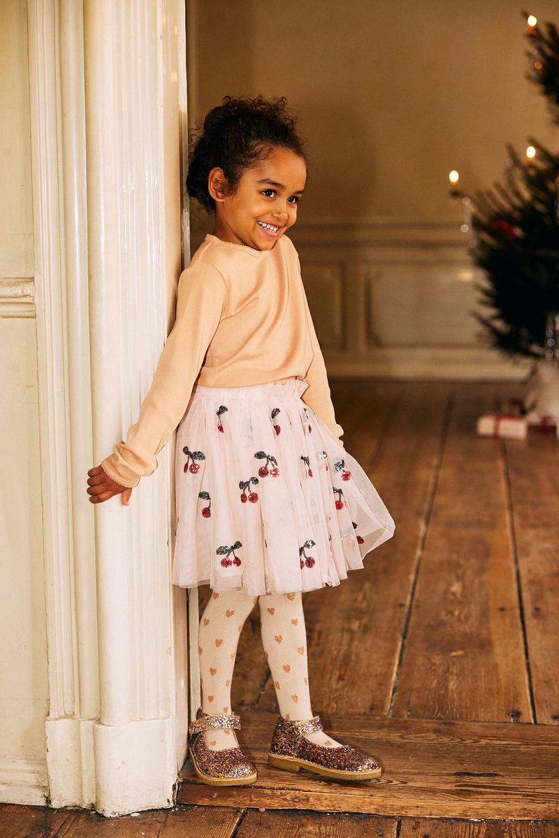 Kid's tutu skirt with Cherries 9M-10Y Konges Slojd