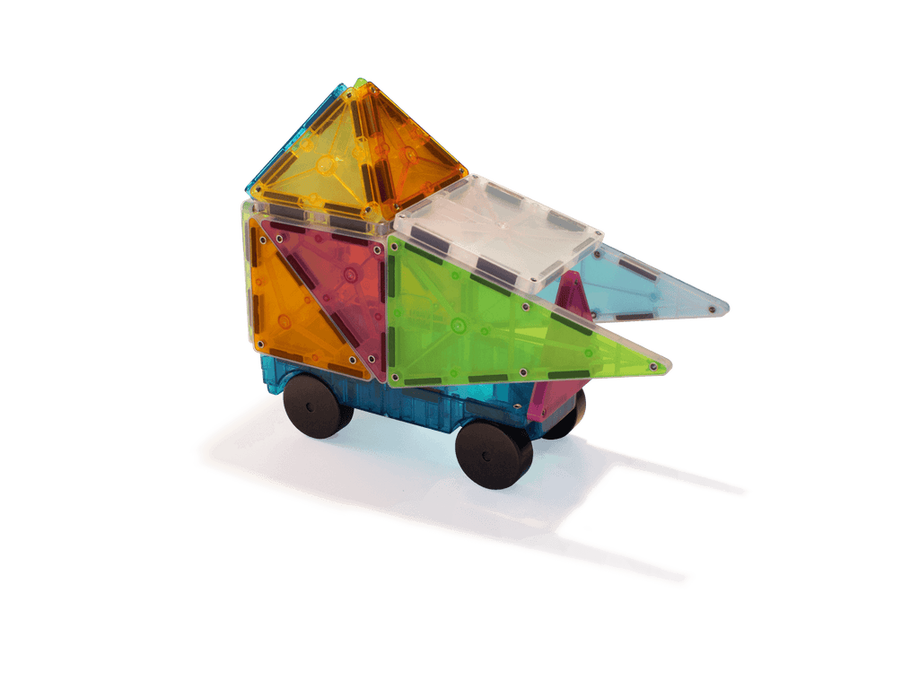 Magna-Tiles Μαγνητικό παιχνίδι Frost 50-Piece Grand Prix Set 15850