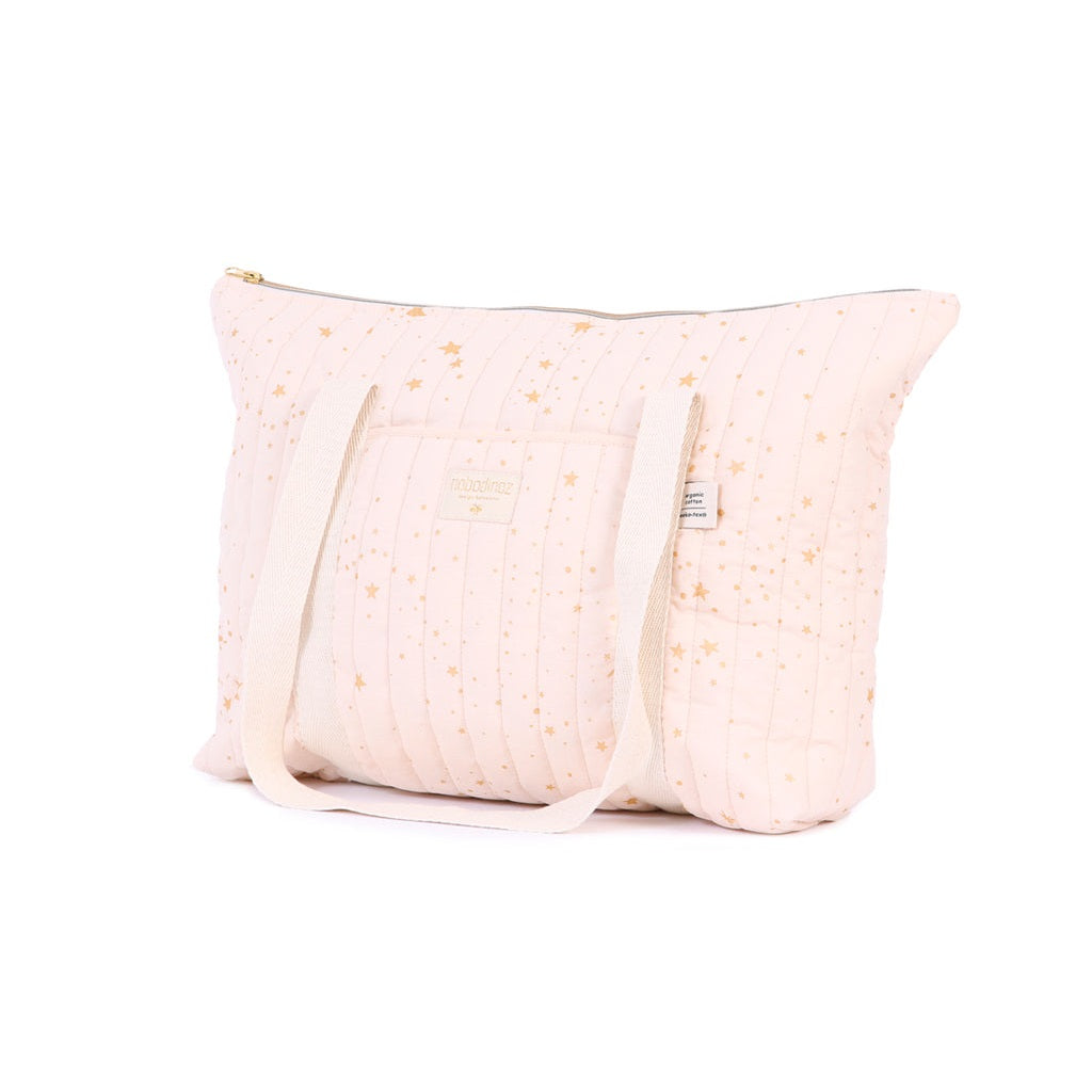 Paris changing bag Paris Gold stella-Dream pink New Elements Nobodinoz